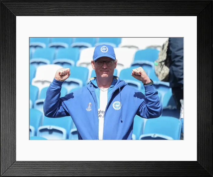 Framed Print : Brighton and Hove Albion v Newcastle United Premier League 04MAY25 Framed Print : Brighton and Hove Albion v Newcastle United Premier League 04MAY25