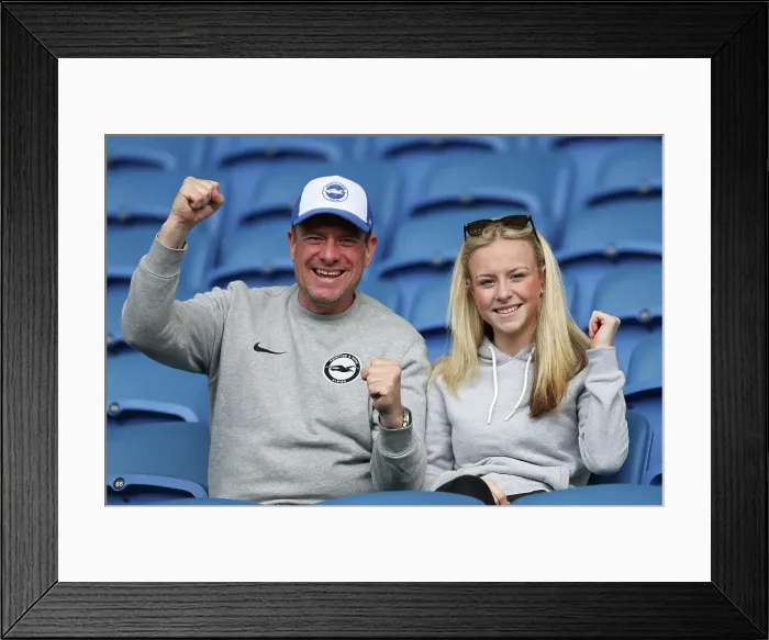 Framed Print : Brighton and Hove Albion v Newcastle United Premier League 04MAY25 Framed Print : Brighton and Hove Albion v Newcastle United Premier League 04MAY25