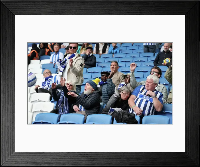 Framed Print : Brighton and Hove Albion v Newcastle United Premier League 04MAY25 Framed Print : Brighton and Hove Albion v Newcastle United Premier League 04MAY25