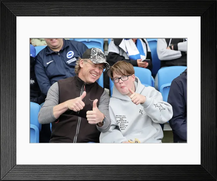 Framed Print : Brighton and Hove Albion v Newcastle United Premier League 04MAY25 Framed Print : Brighton and Hove Albion v Newcastle United Premier League 04MAY25