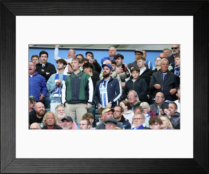 Framed Print : Brighton and Hove Albion v Newcastle United Premier League 04MAY25 Framed Print : Brighton and Hove Albion v Newcastle United Premier League 04MAY25
