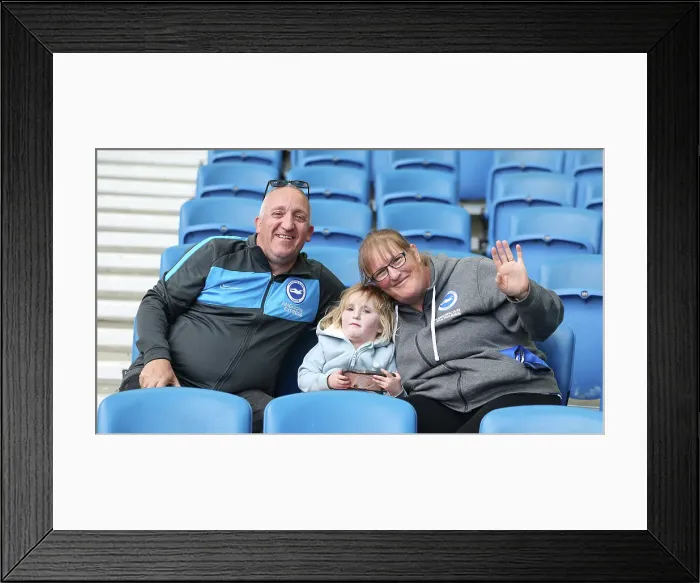 Framed Print : Brighton and Hove Albion v Newcastle United Premier League 04MAY25 Framed Print : Brighton and Hove Albion v Newcastle United Premier League 04MAY25