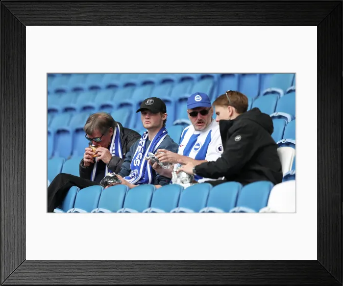 Framed Print : Brighton and Hove Albion v Newcastle United Premier League 04MAY25 Framed Print : Brighton and Hove Albion v Newcastle United Premier League 04MAY25