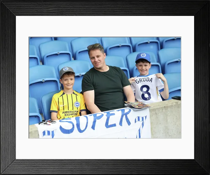 Framed Print : Brighton and Hove Albion v Newcastle United Premier League 04MAY25 Framed Print : Brighton and Hove Albion v Newcastle United Premier League 04MAY25
