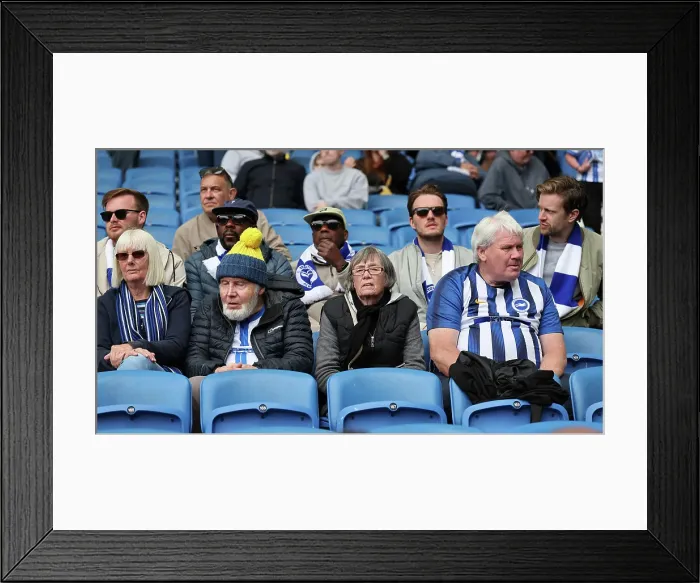 Framed Print : Brighton and Hove Albion v Newcastle United Premier League 04MAY25 Framed Print : Brighton and Hove Albion v Newcastle United Premier League 04MAY25
