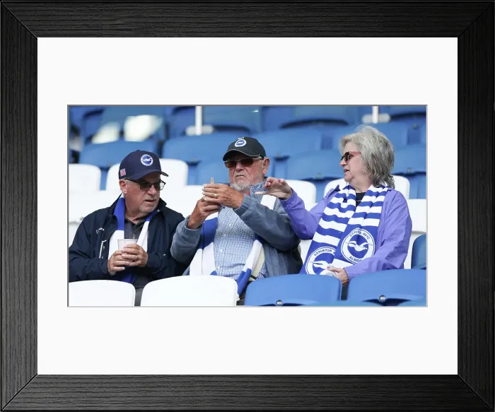 Framed Print : Brighton and Hove Albion v Newcastle United Premier League 04MAY25 Framed Print : Brighton and Hove Albion v Newcastle United Premier League 04MAY25