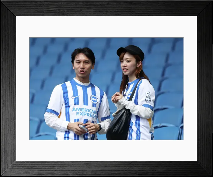 Framed Print : Brighton and Hove Albion v Newcastle United Premier League 04MAY25 Framed Print : Brighton and Hove Albion v Newcastle United Premier League 04MAY25