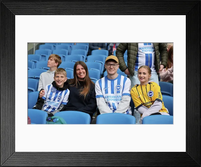 Framed Print : Brighton and Hove Albion v Newcastle United Premier League 04MAY25 Framed Print : Brighton and Hove Albion v Newcastle United Premier League 04MAY25
