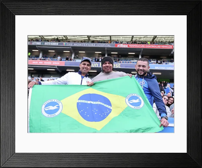 Framed Print : Brighton and Hove Albion v Newcastle United Premier League 04MAY25 Framed Print : Brighton and Hove Albion v Newcastle United Premier League 04MAY25