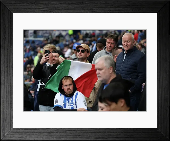 Framed Print : Brighton and Hove Albion v Newcastle United Premier League 04MAY25 Framed Print : Brighton and Hove Albion v Newcastle United Premier League 04MAY25