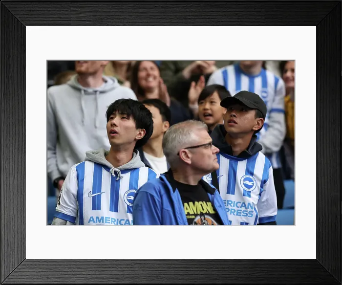 Framed Print : Brighton and Hove Albion v Newcastle United Premier League 04MAY25 Framed Print : Brighton and Hove Albion v Newcastle United Premier League 04MAY25