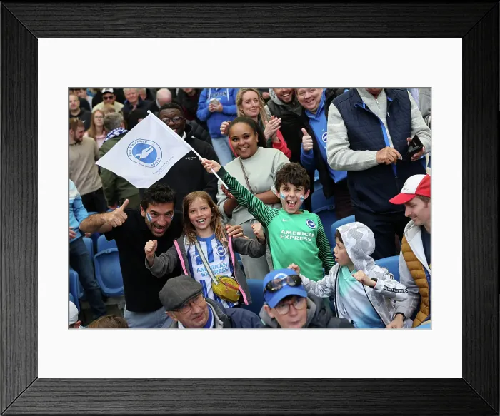 Framed Print : Brighton and Hove Albion v Newcastle United Premier League 04MAY25 Framed Print : Brighton and Hove Albion v Newcastle United Premier League 04MAY25
