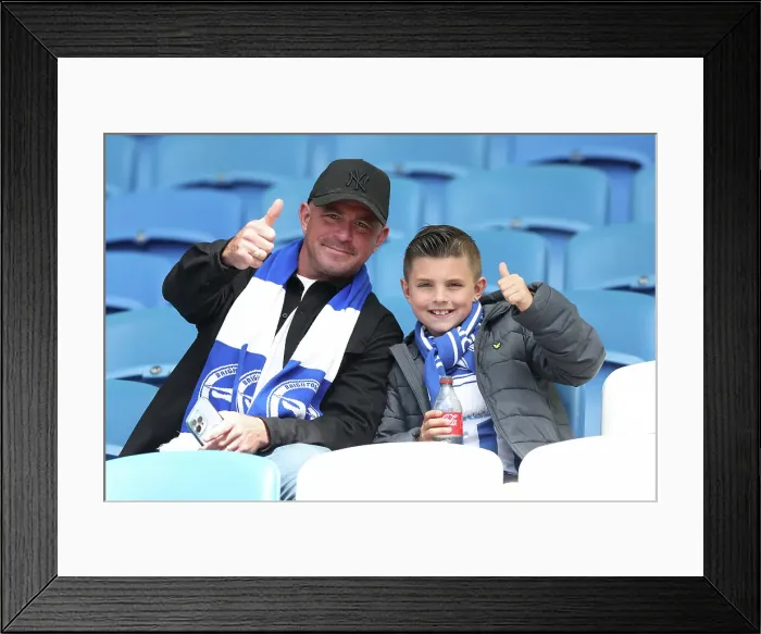 Framed Print : Brighton and Hove Albion v Newcastle United Premier League 04MAY25 Framed Print : Brighton and Hove Albion v Newcastle United Premier League 04MAY25