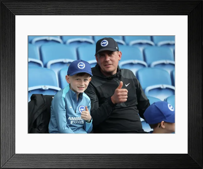 Framed Print : Brighton and Hove Albion v Newcastle United Premier League 04MAY25 Framed Print : Brighton and Hove Albion v Newcastle United Premier League 04MAY25