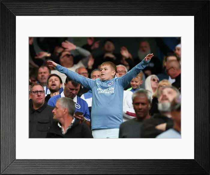 Framed Print : Brighton and Hove Albion v Newcastle United Premier League 04MAY25 Framed Print : Brighton and Hove Albion v Newcastle United Premier League 04MAY25