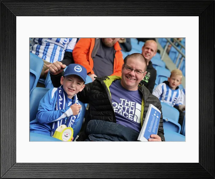 Framed Print : Brighton and Hove Albion v Newcastle United Premier League 04MAY25 Framed Print : Brighton and Hove Albion v Newcastle United Premier League 04MAY25