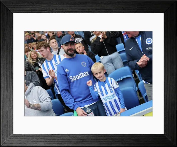 Framed Print : Brighton and Hove Albion v Newcastle United Premier League 04MAY25 Framed Print : Brighton and Hove Albion v Newcastle United Premier League 04MAY25