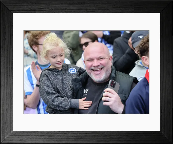 Framed Print : Brighton and Hove Albion v Newcastle United Premier League 04MAY25 Framed Print : Brighton and Hove Albion v Newcastle United Premier League 04MAY25