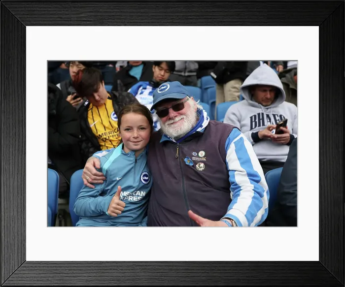 Framed Print : Brighton and Hove Albion v Newcastle United Premier League 04MAY25 Framed Print : Brighton and Hove Albion v Newcastle United Premier League 04MAY25