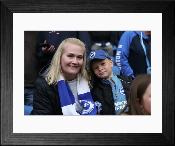 Framed Print : Brighton and Hove Albion v Newcastle United Premier League 04MAY25 Framed Print : Brighton and Hove Albion v Newcastle United Premier League 04MAY25