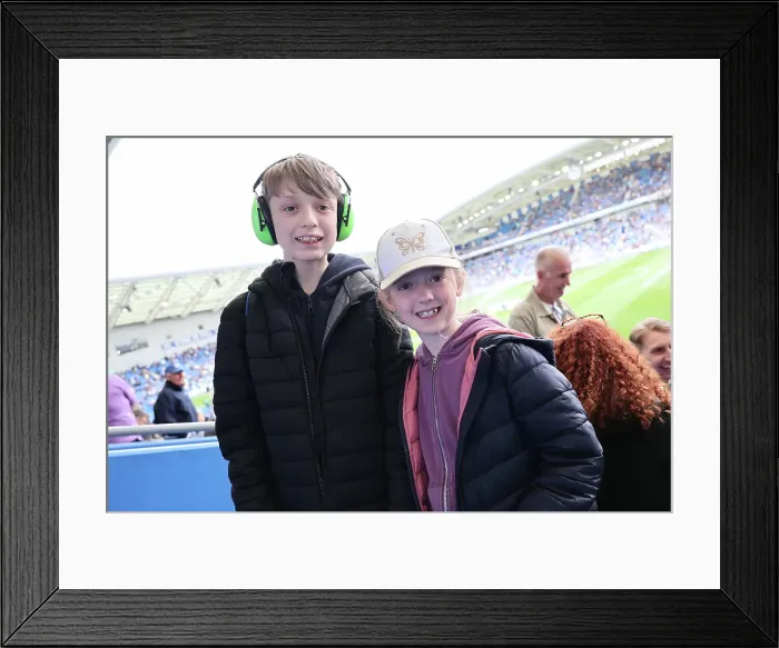 Framed Print : Brighton and Hove Albion v Newcastle United Premier League 04MAY25 Framed Print : Brighton and Hove Albion v Newcastle United Premier League 04MAY25