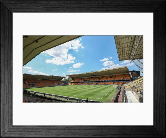 Framed Print : Wolverhampton Wanderers v Brighton and Hove Albion Premier League 10MAY25 Framed Print : Wolverhampton Wanderers v Brighton and Hove Albion Premier League 10MAY25