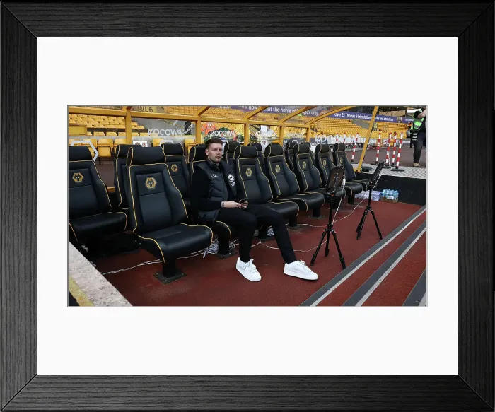 Framed Print : Wolverhampton Wanderers v Brighton and Hove Albion Premier League 10MAY25 Framed Print : Wolverhampton Wanderers v Brighton and Hove Albion Premier League 10MAY25
