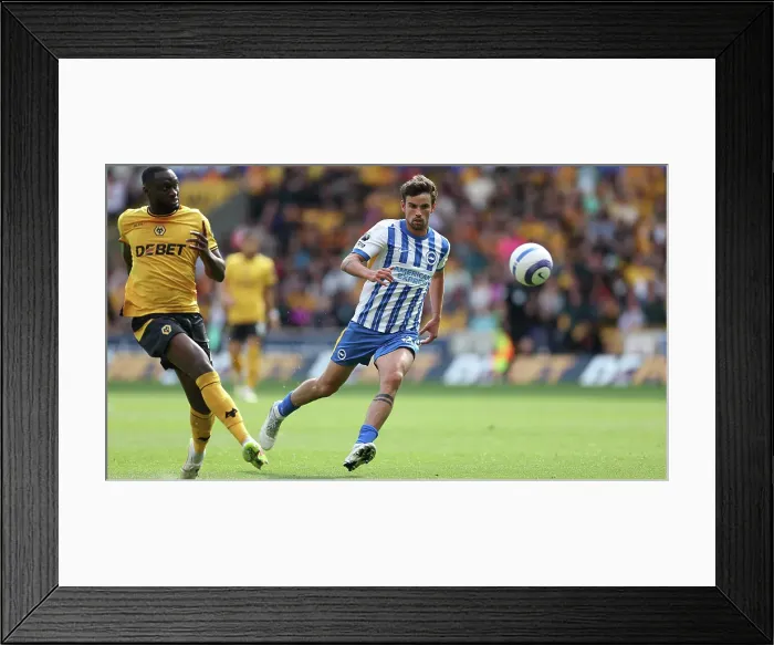 Framed Print : Wolverhampton Wanderers v Brighton and Hove Albion Premier League 10MAY25