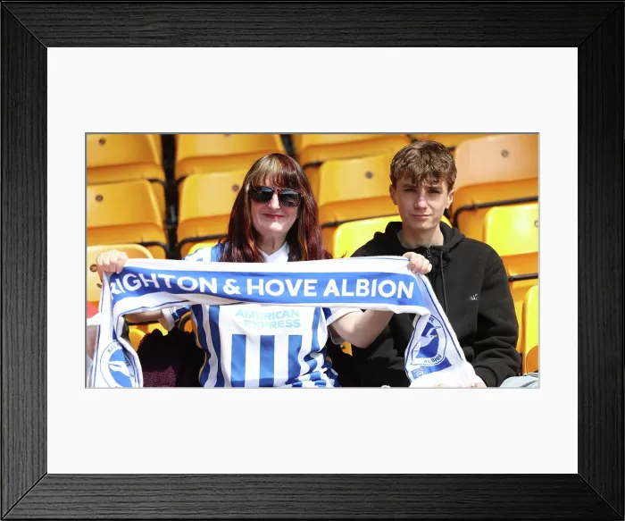 Framed Print : Wolverhampton Wanderers v Brighton and Hove Albion Premier League 10MAY25 Framed Print : Wolverhampton Wanderers v Brighton and Hove Albion Premier League 10MAY25