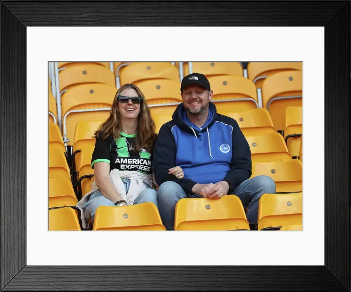 Framed Print : Wolverhampton Wanderers v Brighton and Hove Albion Premier League 10MAY25 Framed Print : Wolverhampton Wanderers v Brighton and Hove Albion Premier League 10MAY25