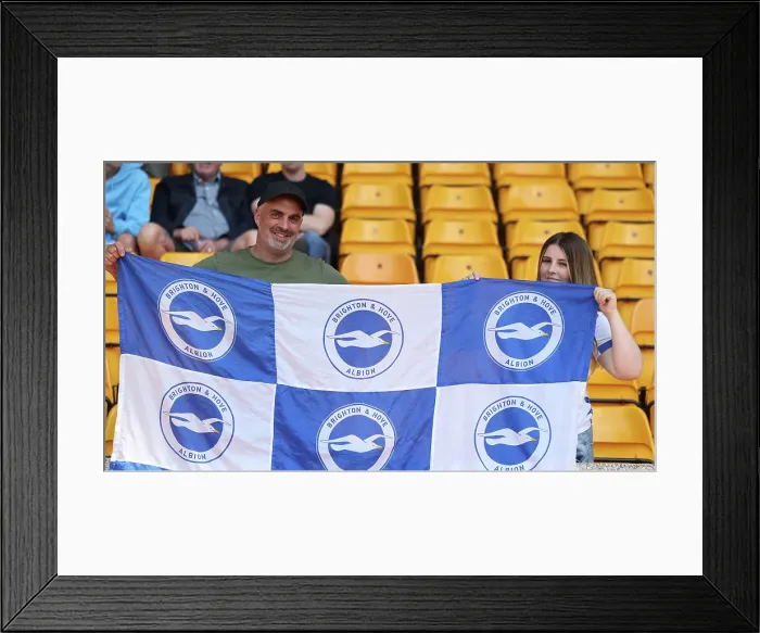 Framed Print : Wolverhampton Wanderers v Brighton and Hove Albion Premier League 10MAY25 Framed Print : Wolverhampton Wanderers v Brighton and Hove Albion Premier League 10MAY25