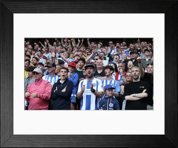Framed Print : Wolverhampton Wanderers v Brighton and Hove Albion Premier League 10MAY25 Framed Print : Wolverhampton Wanderers v Brighton and Hove Albion Premier League 10MAY25