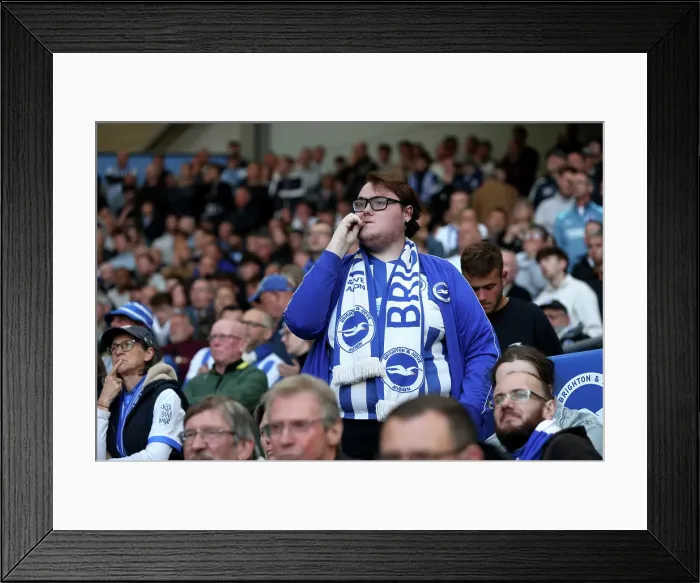 Framed Print : Brighton and Hove Albion v LIverpool Premier League 19MAY25 Framed Print : Brighton and Hove Albion v LIverpool Premier League 19MAY25