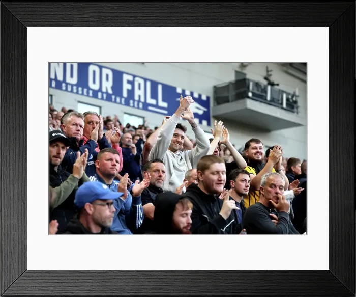 Framed Print : Brighton and Hove Albion v LIverpool Premier League 19MAY25 Framed Print : Brighton and Hove Albion v LIverpool Premier League 19MAY25