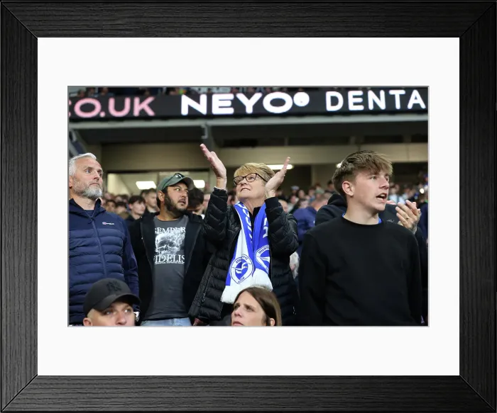 Framed Print : Brighton and Hove Albion v LIverpool Premier League 19MAY25 Framed Print : Brighton and Hove Albion v LIverpool Premier League 19MAY25