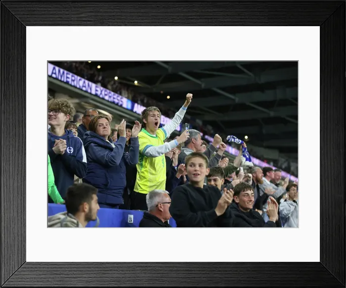 Framed Print : Brighton and Hove Albion v LIverpool Premier League 19MAY25 Framed Print : Brighton and Hove Albion v LIverpool Premier League 19MAY25