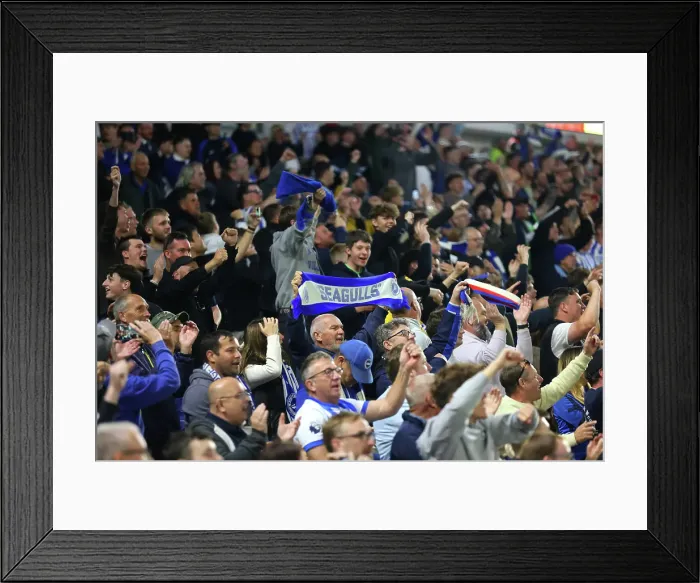Framed Print : Brighton and Hove Albion v LIverpool Premier League 19MAY25 Framed Print : Brighton and Hove Albion v LIverpool Premier League 19MAY25
