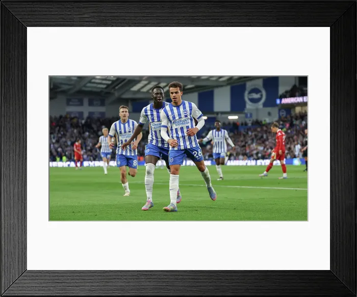 Framed Print : Brighton and Hove Albion v LIverpool Premier League 19MAY25 Framed Print : Brighton and Hove Albion v LIverpool Premier League 19MAY25