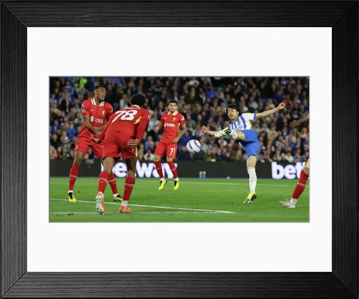 Framed Print : Brighton and Hove Albion v LIverpool Premier League 19MAY25 Framed Print : Brighton and Hove Albion v LIverpool Premier League 19MAY25