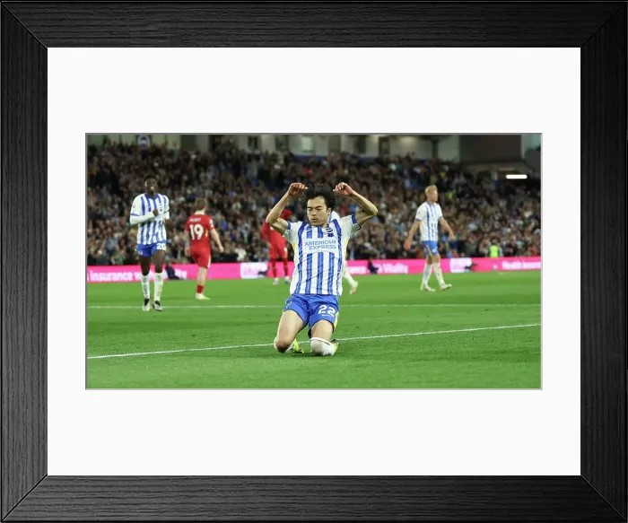 Framed Print : Brighton and Hove Albion v LIverpool Premier League 19MAY25 Framed Print : Brighton and Hove Albion v LIverpool Premier League 19MAY25