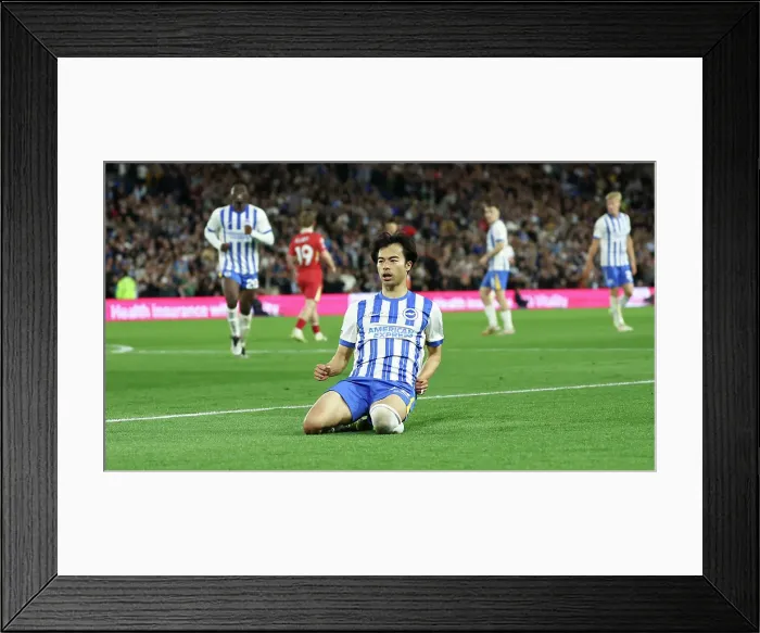 Framed Print : Brighton and Hove Albion v LIverpool Premier League 19MAY25 Framed Print : Brighton and Hove Albion v LIverpool Premier League 19MAY25