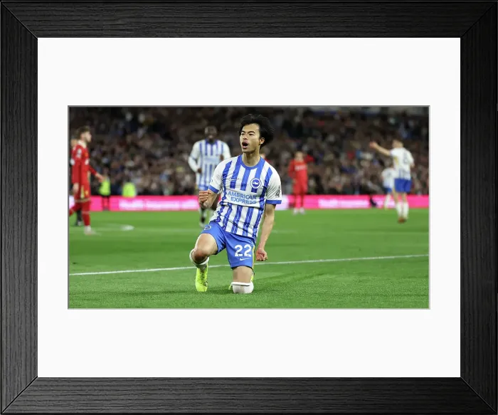Framed Print : Brighton and Hove Albion v LIverpool Premier League 19MAY25 Framed Print : Brighton and Hove Albion v LIverpool Premier League 19MAY25