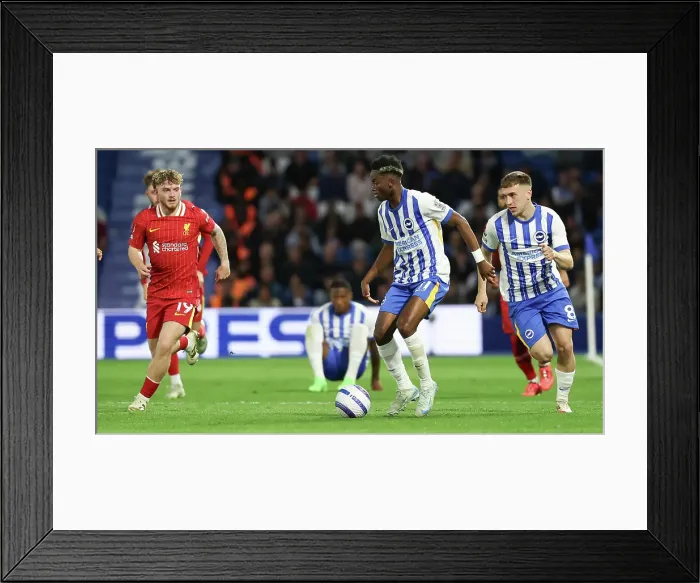 Framed Print : Brighton and Hove Albion v LIverpool Premier League 19MAY25 Framed Print : Brighton and Hove Albion v LIverpool Premier League 19MAY25