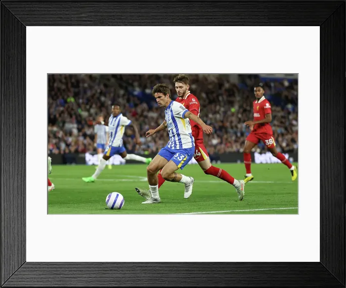 Framed Print : Brighton and Hove Albion v LIverpool Premier League 19MAY25 Framed Print : Brighton and Hove Albion v LIverpool Premier League 19MAY25
