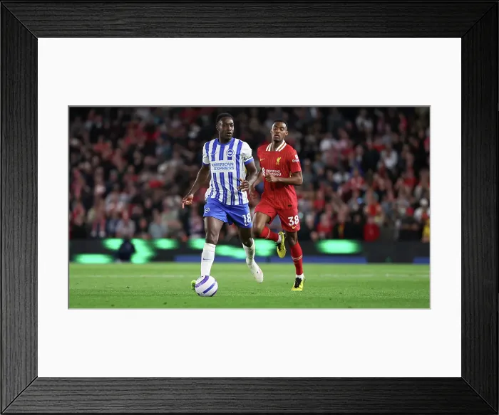 Framed Print : Brighton and Hove Albion v LIverpool Premier League 19MAY25 Framed Print : Brighton and Hove Albion v LIverpool Premier League 19MAY25