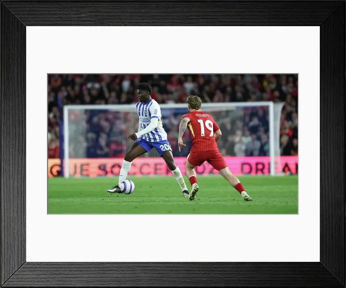 Framed Print : Brighton and Hove Albion v LIverpool Premier League 19MAY25 Framed Print : Brighton and Hove Albion v LIverpool Premier League 19MAY25