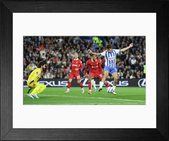 Framed Print : Brighton and Hove Albion v LIverpool Premier League 19MAY25 Framed Print : Brighton and Hove Albion v LIverpool Premier League 19MAY25