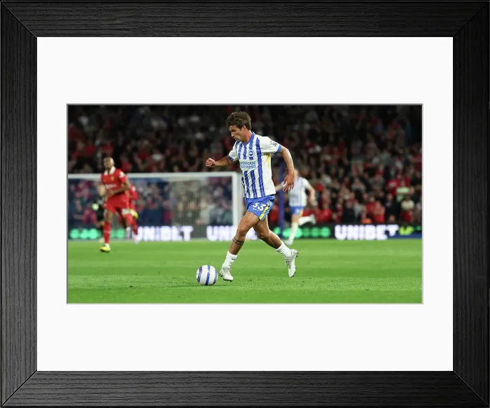 Framed Print : Brighton and Hove Albion v LIverpool Premier League 19MAY25 Framed Print : Brighton and Hove Albion v LIverpool Premier League 19MAY25
