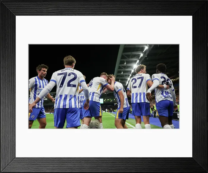 Framed Print : Brighton and Hove Albion v LIverpool Premier League 19MAY25 Framed Print : Brighton and Hove Albion v LIverpool Premier League 19MAY25