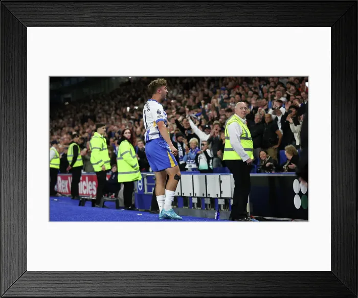 Framed Print : Brighton and Hove Albion v LIverpool Premier League 19MAY25